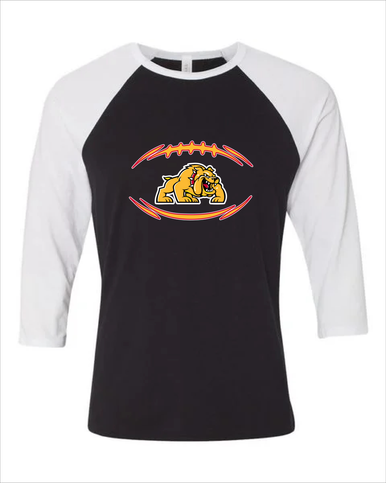 Batavia Bulldogs Football #3 Men's Baseball T-Shirt