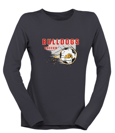Batavia Bulldogs Soccer #2 Women's Premium LS T-Shirt