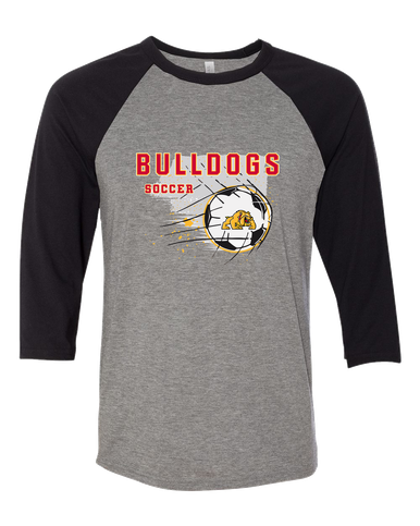 Batavia Bulldogs Soccer #2 Men's Baseball T-Shirt