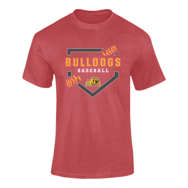 Batavia Bulldogs Baseball #2 Men's SS T-Shirt