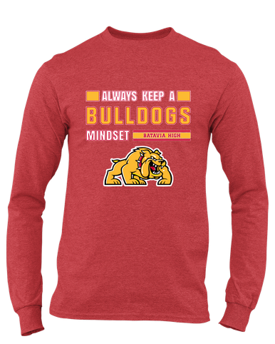 Batavia Bulldogs Mindset Men's Premium LS T-Shirt