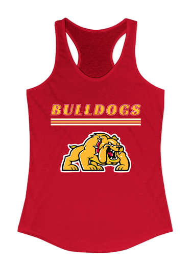 Batavia Bulldogs Mascot #8 Women's Tank Top