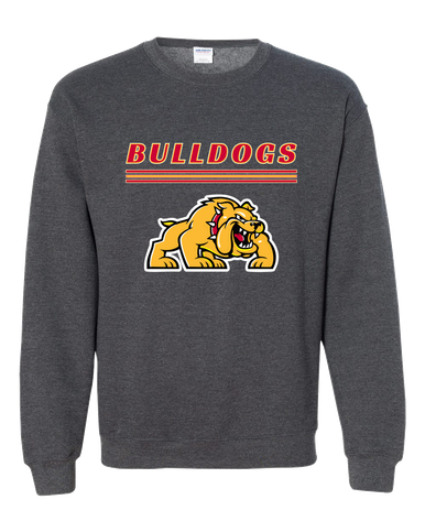 Batavia Bulldogs Mascot #8 Men's Sweatshirt