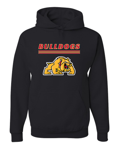 Batavia Bulldogs Mascot #8 Men's Premium Hoodie