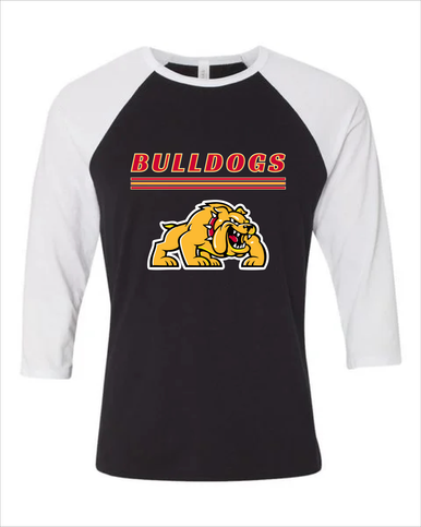 Batavia Bulldogs Mascot #8 Men's Baseball T-Shirt