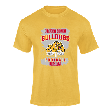 Batavia Bulldogs Football #6 Men's SS T-Shirt