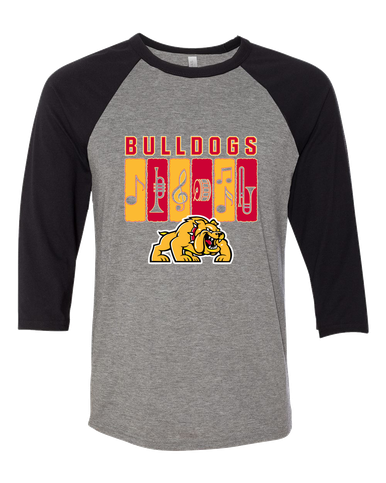 Batavia Bulldogs Band # 2 Women's Baseball T-Shirt