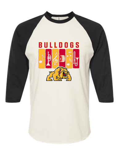 Batavia Bulldogs Band # 2 Men's Baseball T-Shirt
