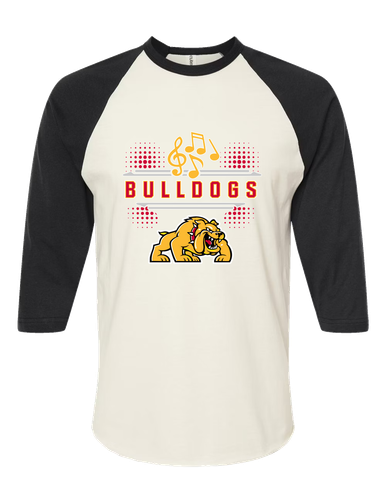 Batavia Bulldogs Band # 3 Women's Baseball T-Shirt