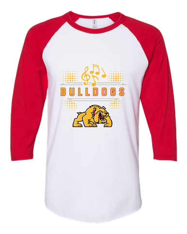 Batavia Bulldogs Band # 3 Men's Baseball T-Shirt