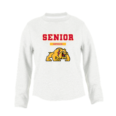 Batavia Bulldogs Senior #2 Women's Sweatshirt