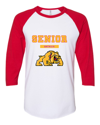 Batavia Bulldogs Senior #2 Women's Baseball T-Shirt