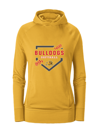 Batavia Bulldogs Softball #2 Women's Hoodie