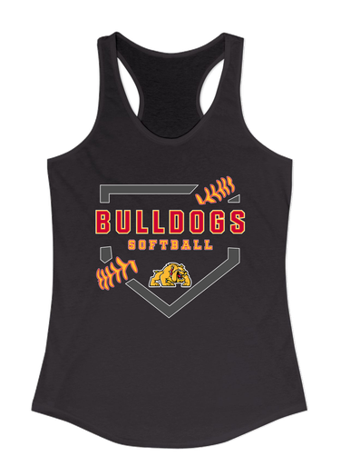 Batavia Bulldogs Softball #2 Women's Tank Top