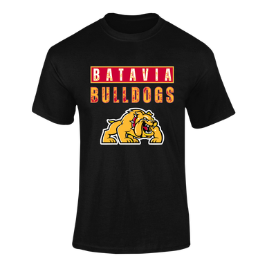 Batavia Bulldogs Mascot #9 Men's SS T-Shirt