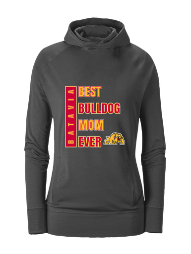Batavia Bulldogs Best Bulldog Mom Women's Hoodie