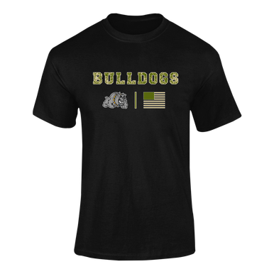 Southern Bulldogs Camo Flag Men's SS T-Shirt