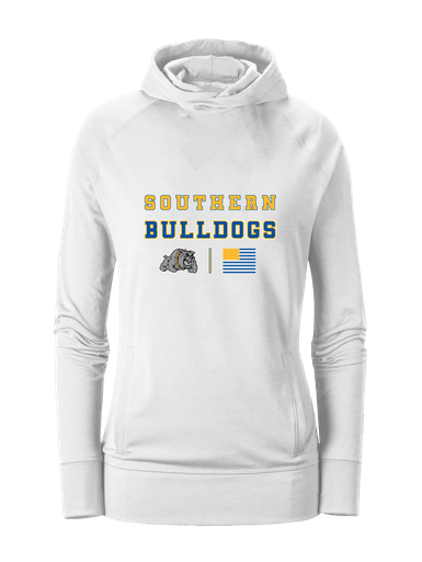 Southern Bulldogs Spirit Flag Women's Hoodie