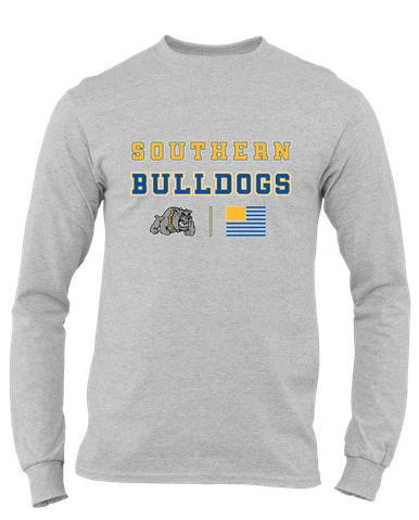 Southern Bulldogs Spirit Flag Men's Premium LS T-Shirt