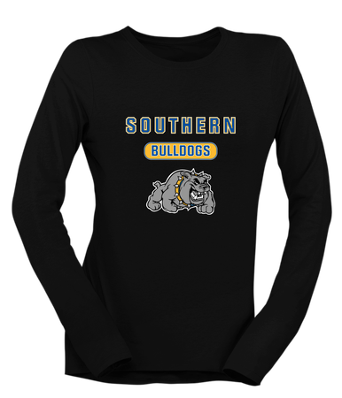 Southern Bulldogs Mascot #3 Women's LS T-Shirt
