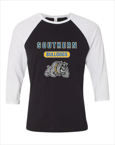 Southern Bulldogs Mascot #3 Men's Baseball T-Shirt