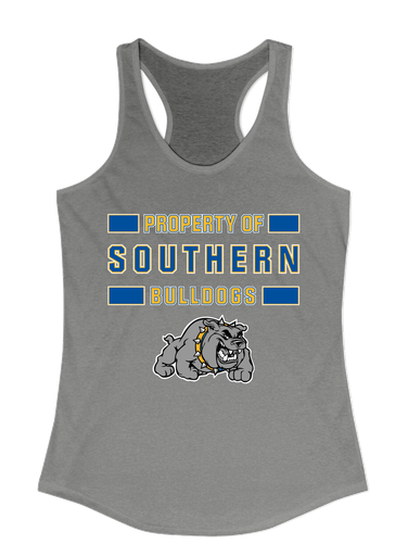 Southern Bulldogs Property Of Women's Tank Top