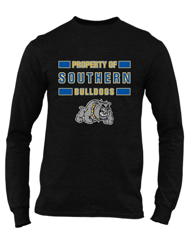 Southern Bulldogs Property Of Men's LS T-Shirt