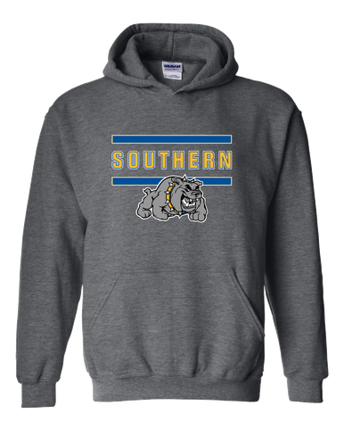 Southern Bulldogs Mascot #4 Men's Hoodie