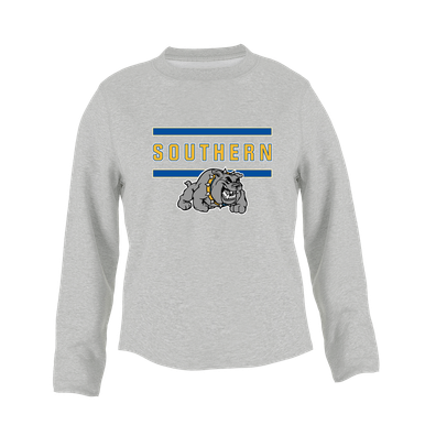 Southern Bulldogs Mascot #4 Women's Sweatshirt