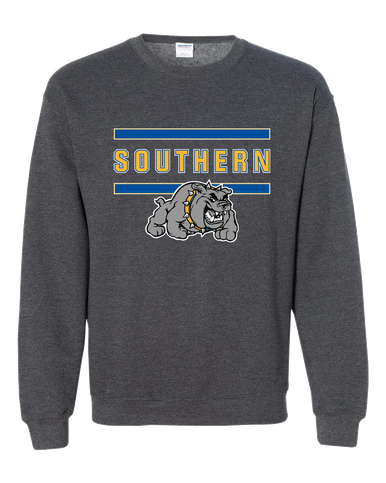 Southern Bulldogs Mascot #4 Men's Sweatshirt