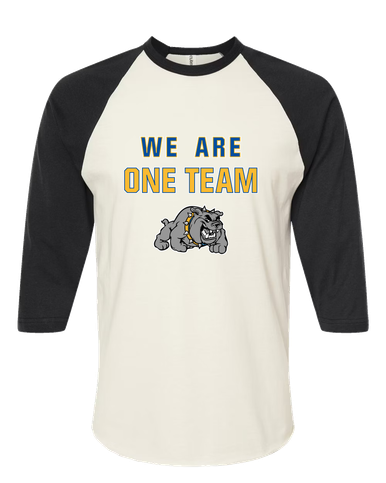 Southern Bulldogs We Are One Team Women's Baseball T-Shirt