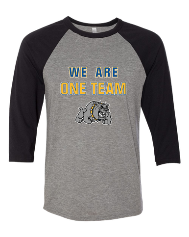 Southern Bulldogs We Are One Team Men's Baseball T-Shirt