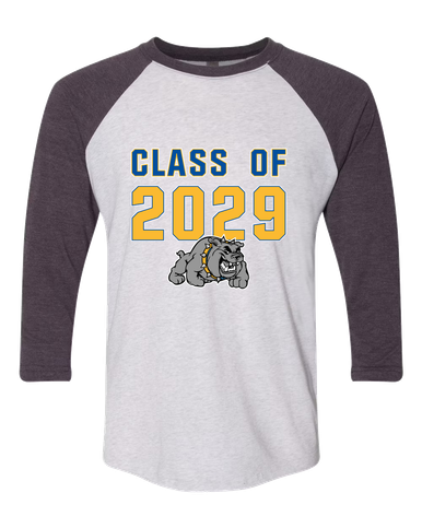 Southern Bulldogs Class of 2029 Men's Baseball T-Shirt