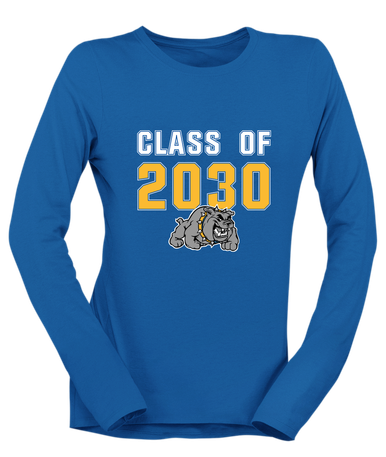 Southern Bulldogs Class of 2030 Women's LS T-Shirt