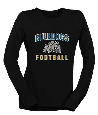 Southern Bulldogs Football #1 Women's Premium LS T-Shirt