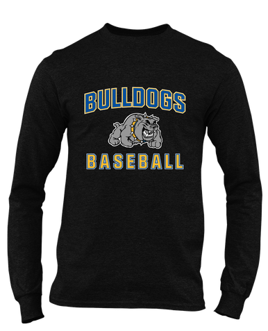 Southern Bulldogs Baseball #1 Men's Premium LS T-Shirt