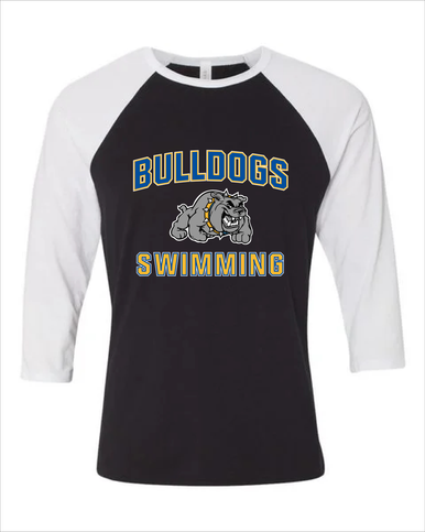 Southern Bulldogs Swimming Women's Baseball T-Shirt