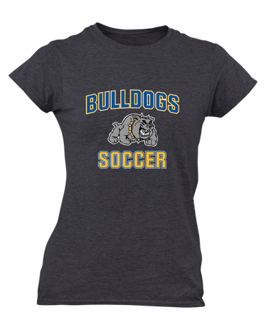 Southern Bulldogs Soccer #1 Women's Premium SS T-Shirt