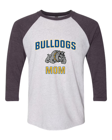 Southern Bulldogs Mom Women's Baseball T-Shirt