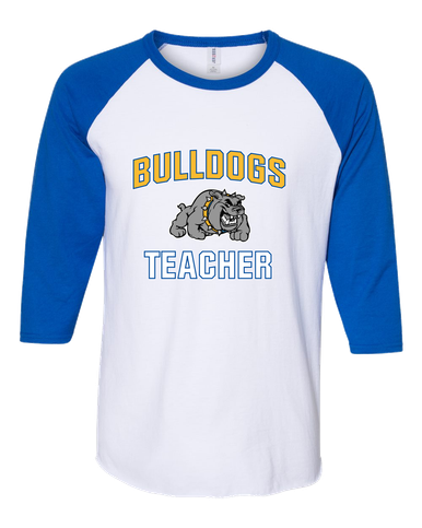 Southern Bulldogs Teacher Women's Baseball T-Shirt
