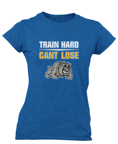 Southern Bulldogs Train Hard, Can't Lose Women's SS T-Shirt
