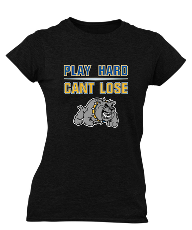 Southern Bulldogs Play Hard, Can't Lose Women's Premium SS T-Shirt
