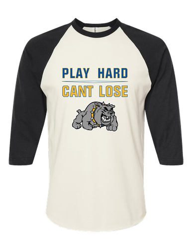Southern Bulldogs Play Hard, Can't Lose Women's Baseball T-Shirt