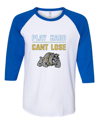 Southern Bulldogs Play Hard, Can't Lose Men's Baseball T-Shirt