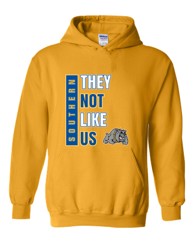 Southern Bulldogs They Not Like Us #1 Men's Hoodie