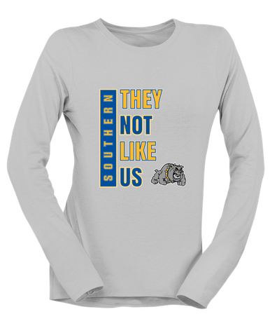 Southern Bulldogs They Not Like Us #1 Women's LS T-Shirt