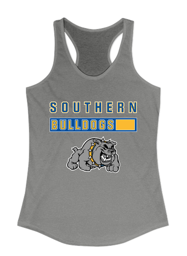 Southern Bulldogs Mascot #7 Women's Tank Top
