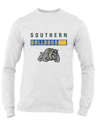 Southern Bulldogs Mascot #7 Men's Premium LS T-Shirt