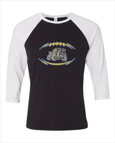 Southern Bulldogs Football #3 Men's Baseball T-Shirt