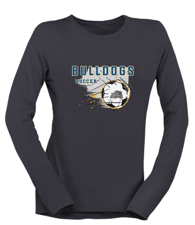 Southern Bulldogs Soccer #2 Women's Premium LS T-Shirt